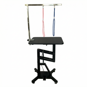 Electric Pet Grooming Table with Dual Restraint Configuration